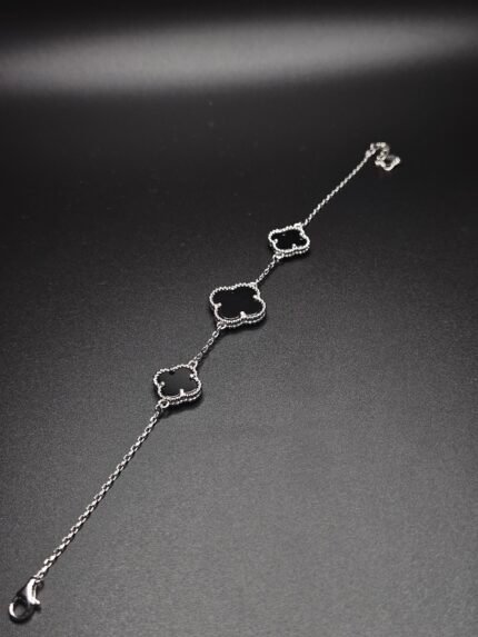 Noir Clover Bracelet