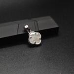 Lumière Pearl Clover Silver Pendant